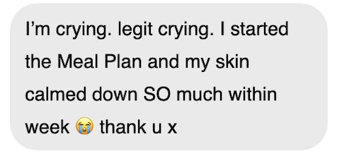Customer testimonial