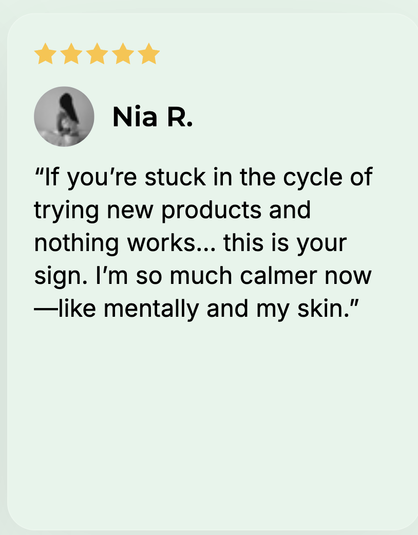 Customer testimonial