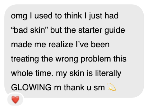 Customer testimonial