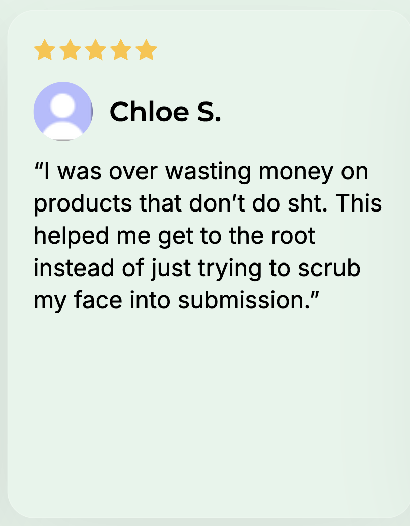 Customer testimonial
